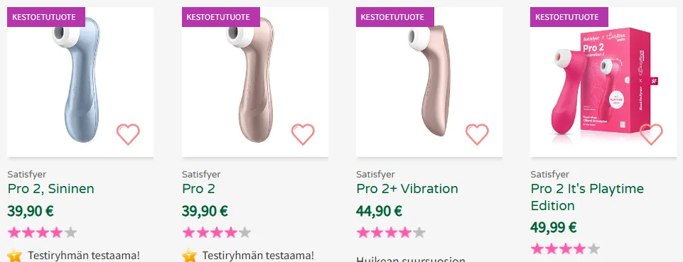 Satisfyer Pro 2 Kaalimato.comissa