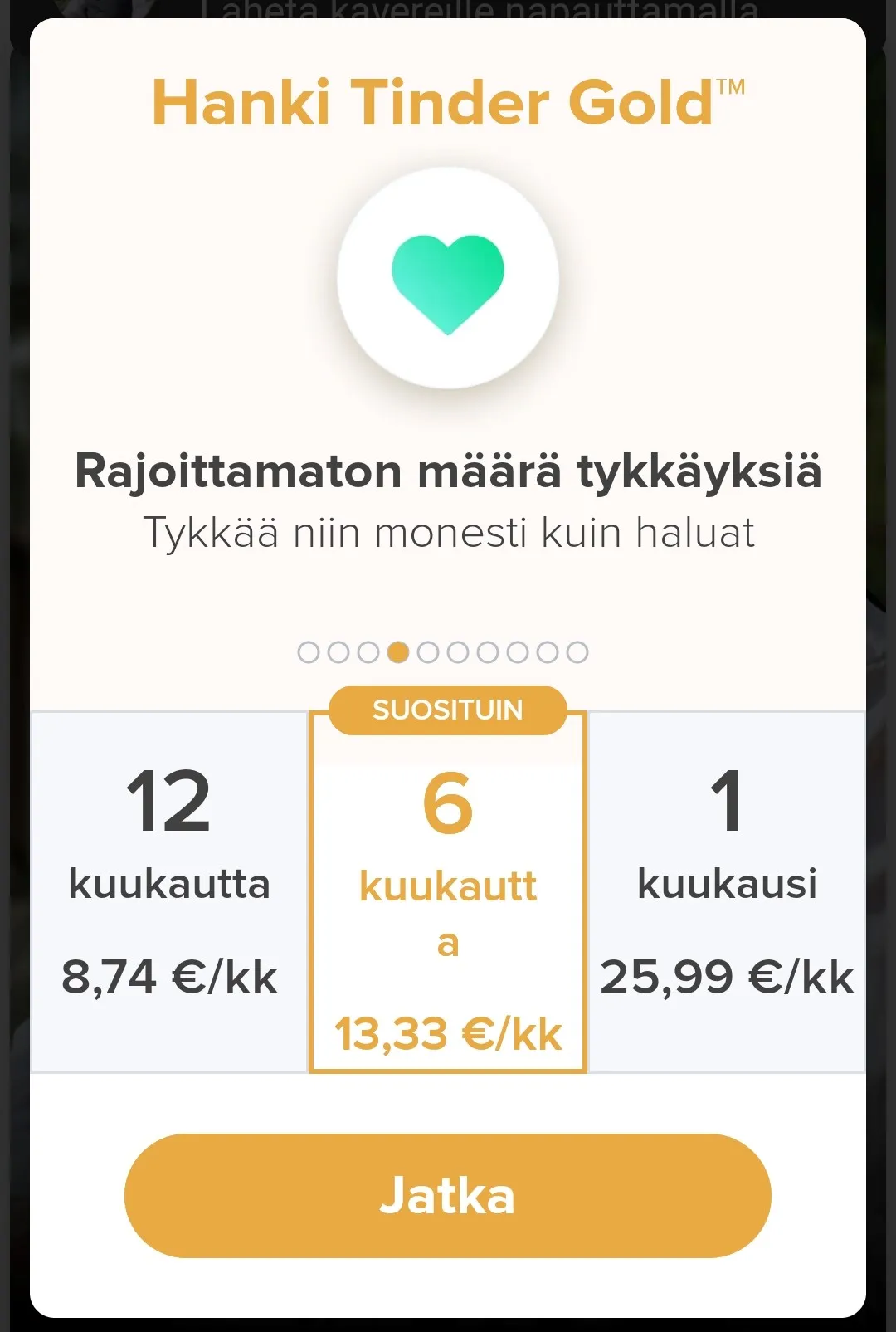 Tinder gold 7